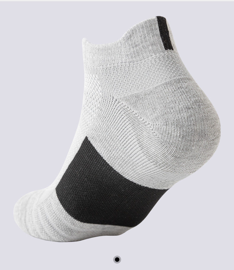 Athletic Sock Cushion - 3 Pairs Breathable Mesh Athletic Terry