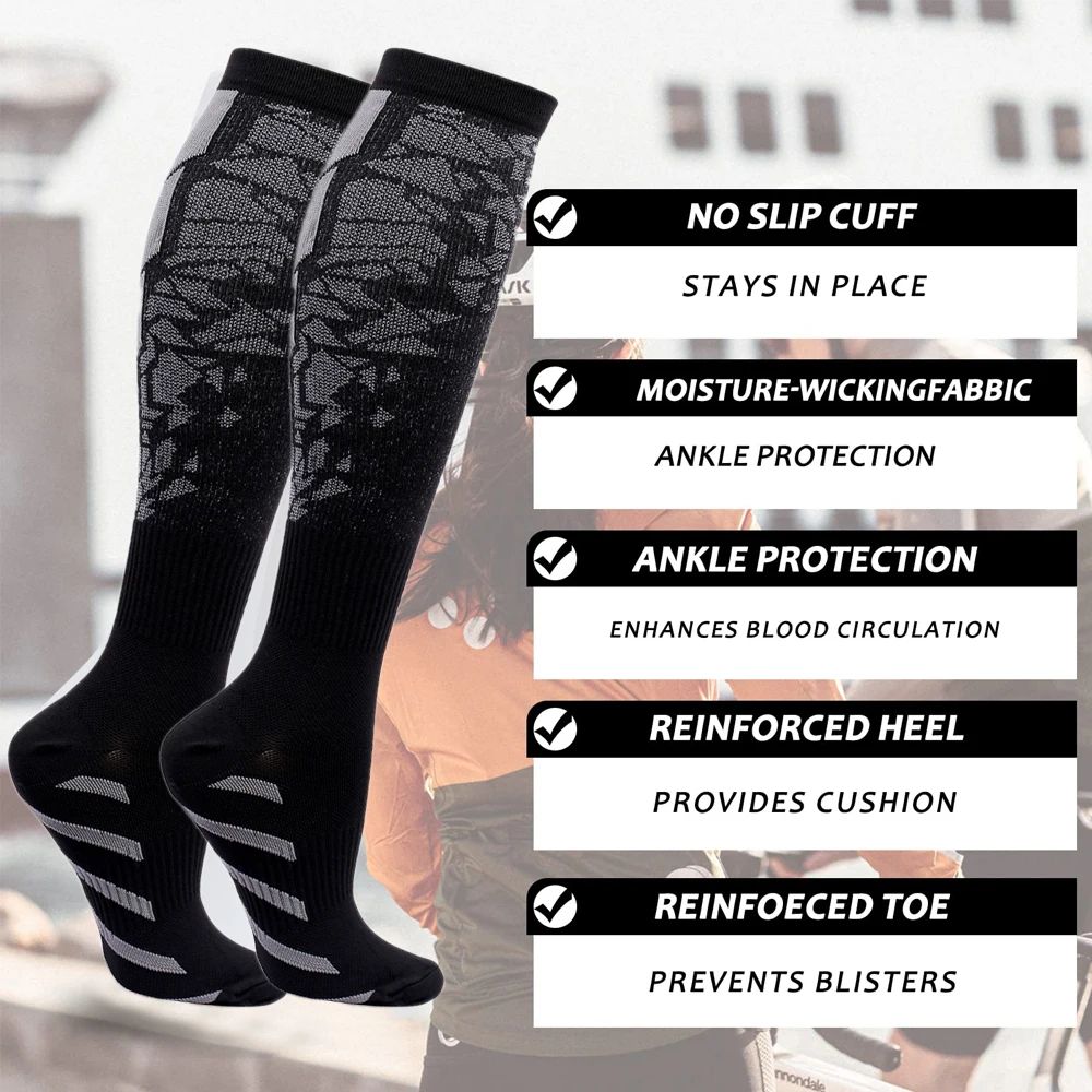 WRELS 1/2/3 Pairs Compression  - Athletic Sock Cushion 评论和价格