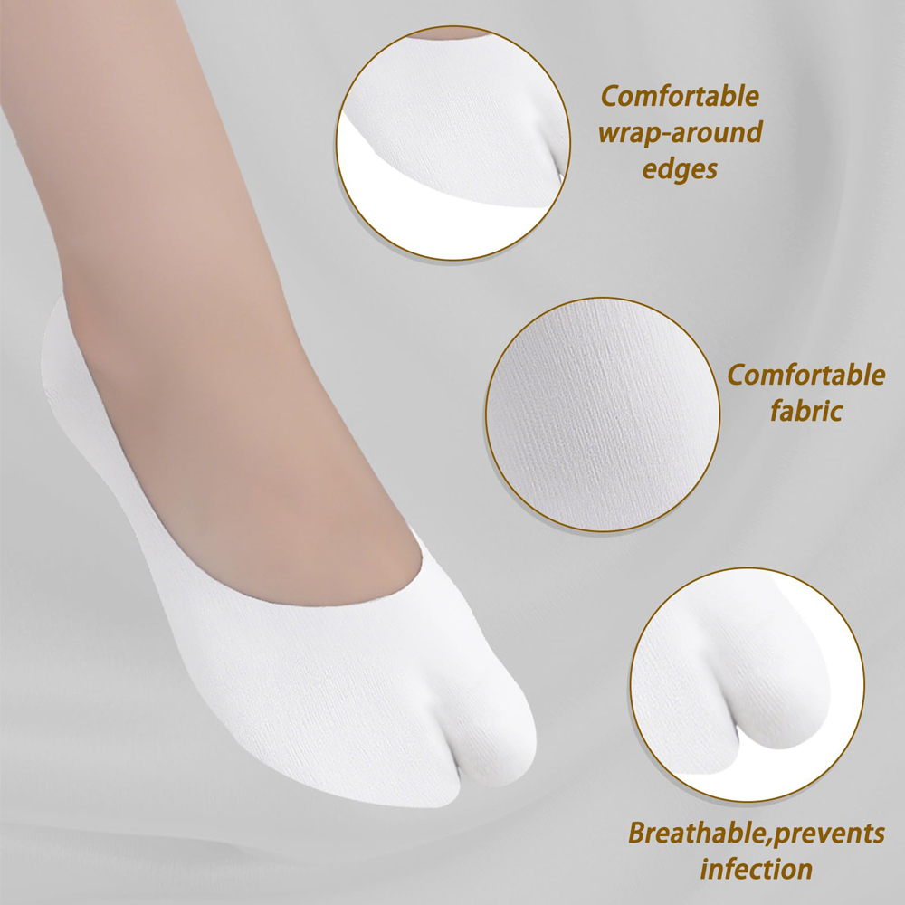 Women Cotton Tabi Socks Two Fi - No Show Sock Women 评论和价格