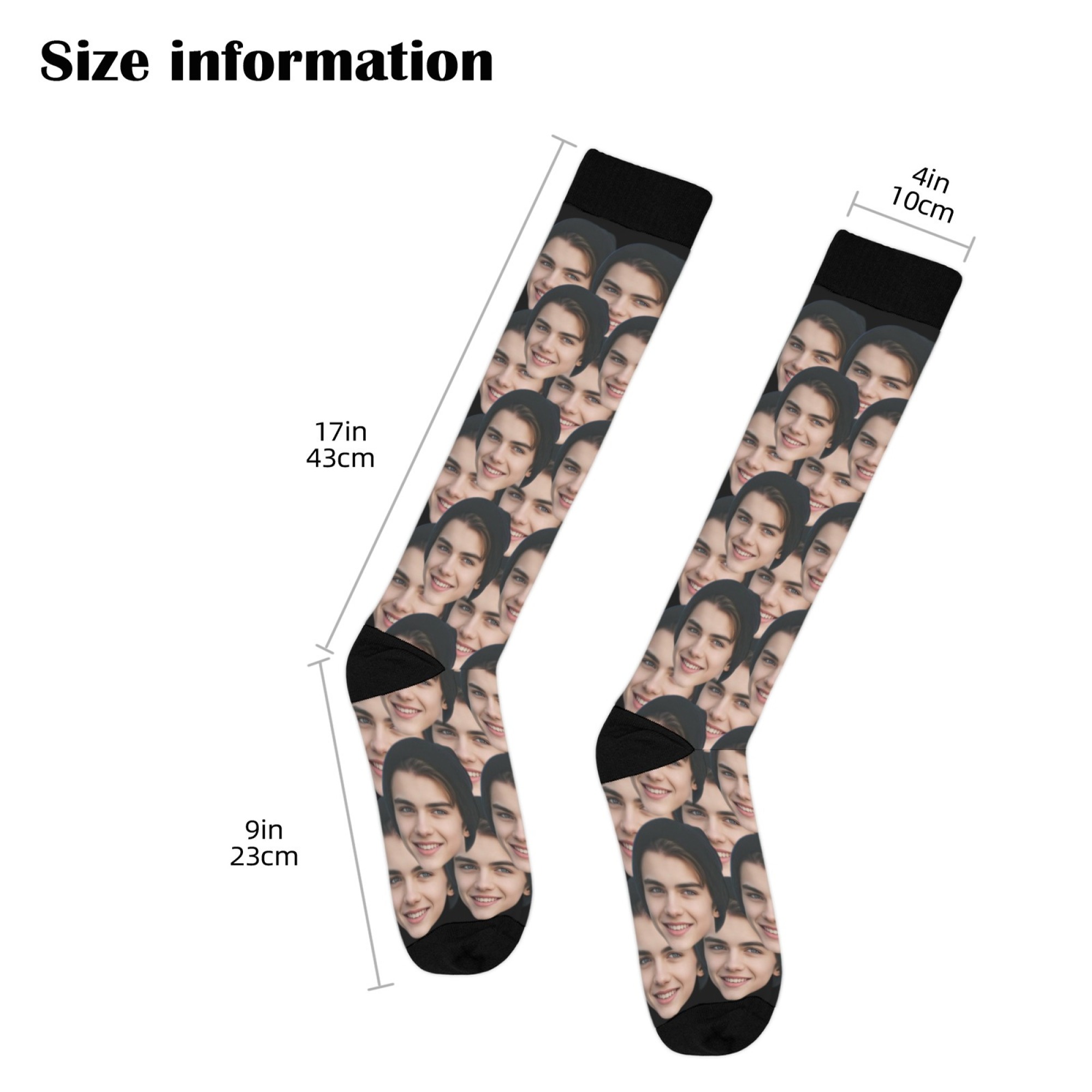 Custom avatar socks for men an - No Show Sock Women 评论和价格