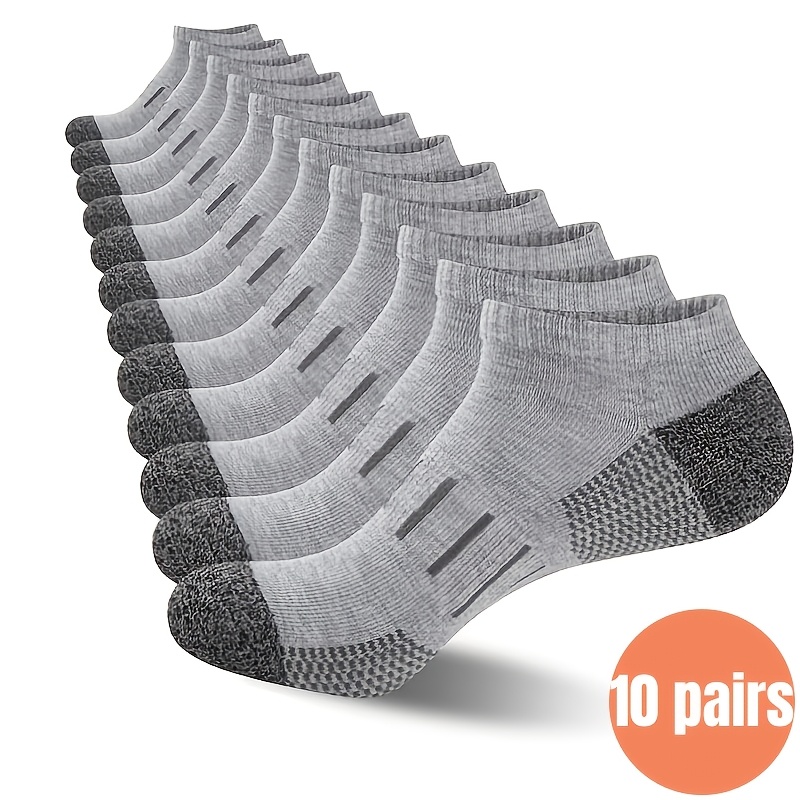 10 Pairs Men's Ankle Socks Hee - Ankle Sock Low Cut 评论和价格